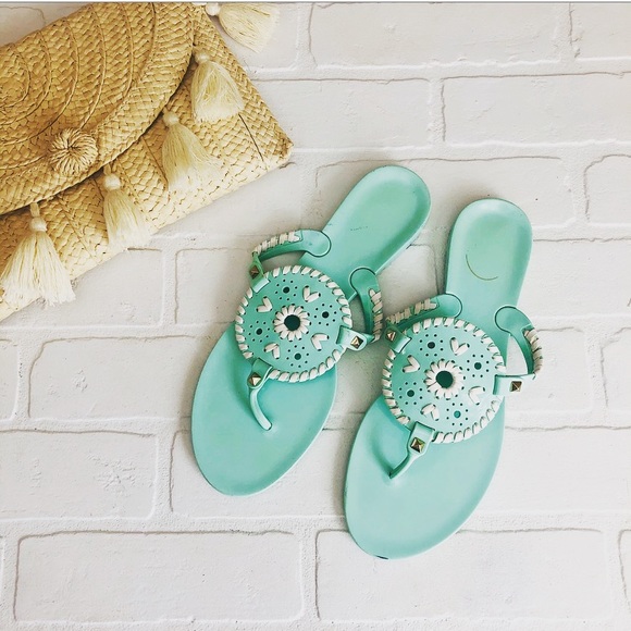 Jack Rogers Shoes - Jack Rogers Jelly Sandals in Mint
